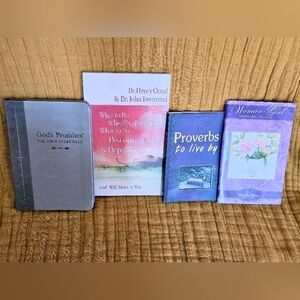 Set of 5 Inspirational Devotional Books - Pink, Blue, Purple Covers